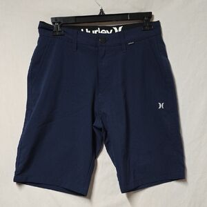 Hurley Men's Deep Blue Hybrid Shorts 28